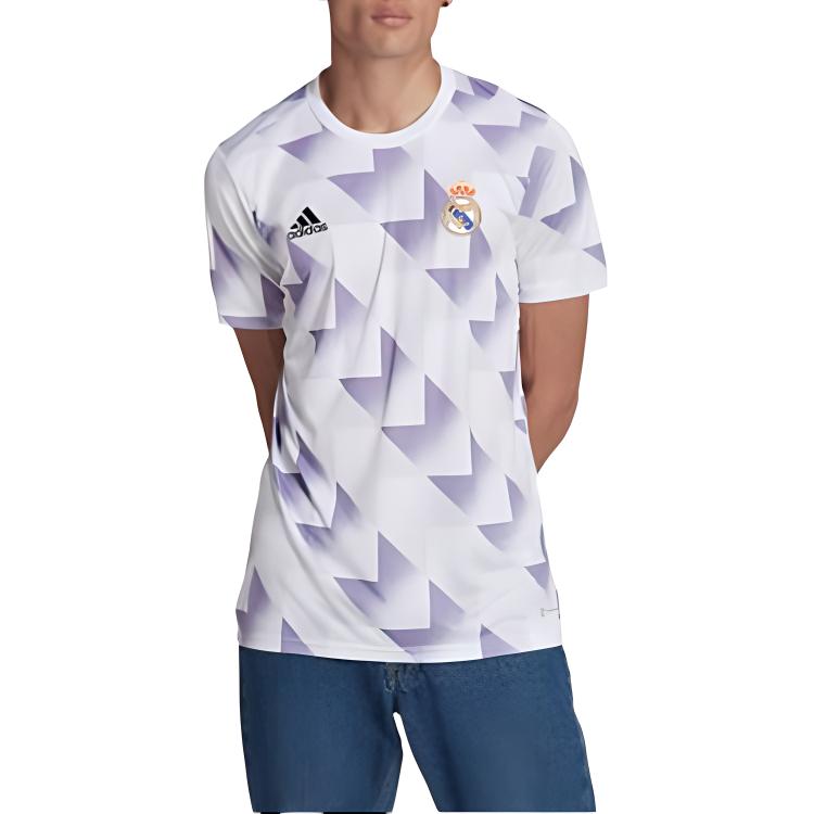 Adidas Soccer Jersey Real Madrid Men’s White Blue