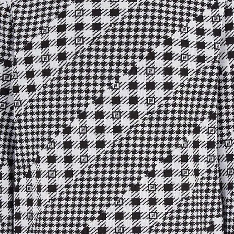 Мужской свитер Fendi С принтом (черный) — фото 9