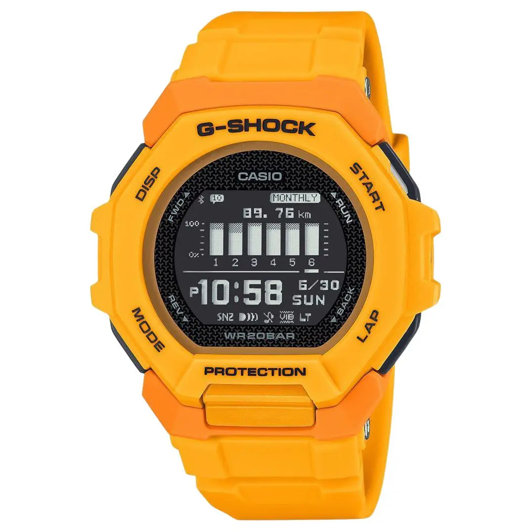 CASIO Unisex G-SQUAD Series Black Watch GBD-300-9