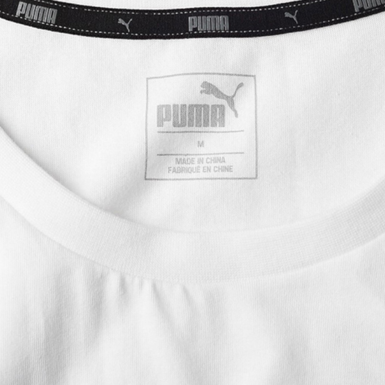 Мужская футболка PUMA x THE SMURFS ESS NO.1 Logo (белая) — фото 5