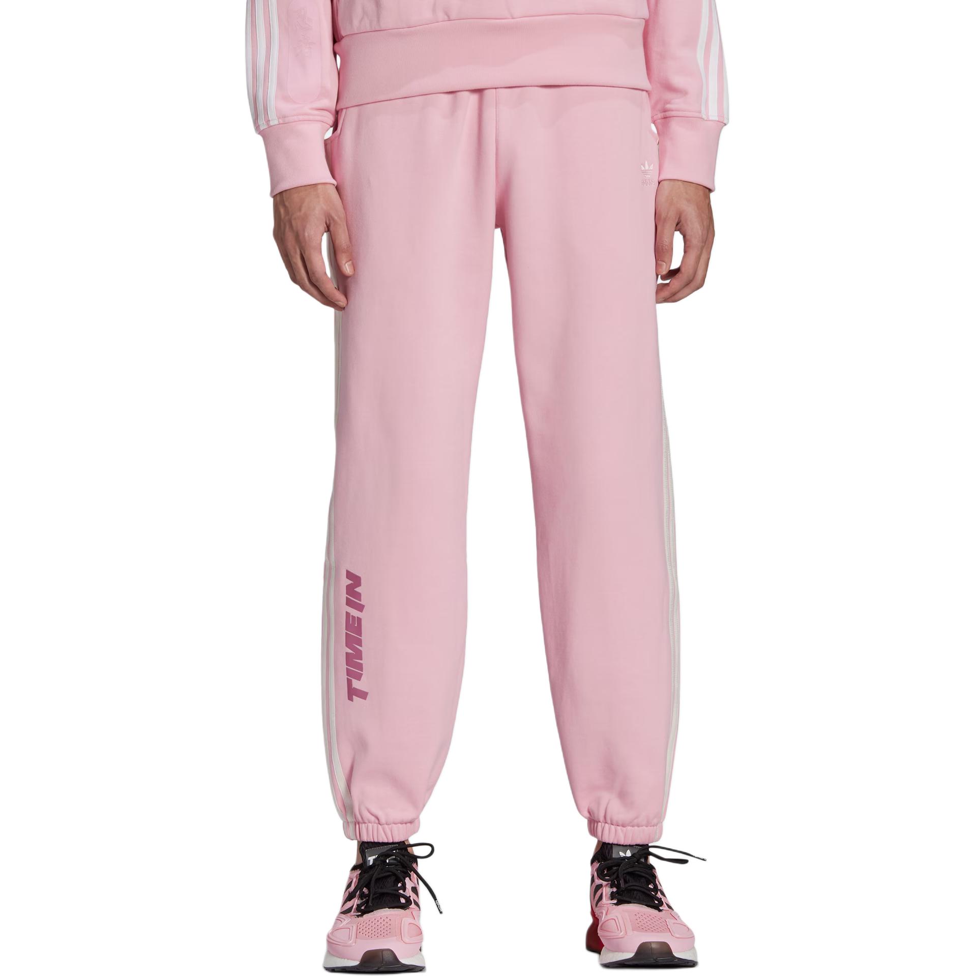 Мужские штаны adidas originals (розовые) — фото 3