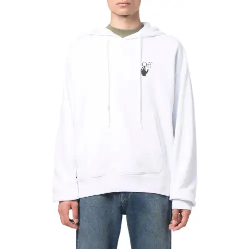 OFF WHITE Sweatshirt Men's White