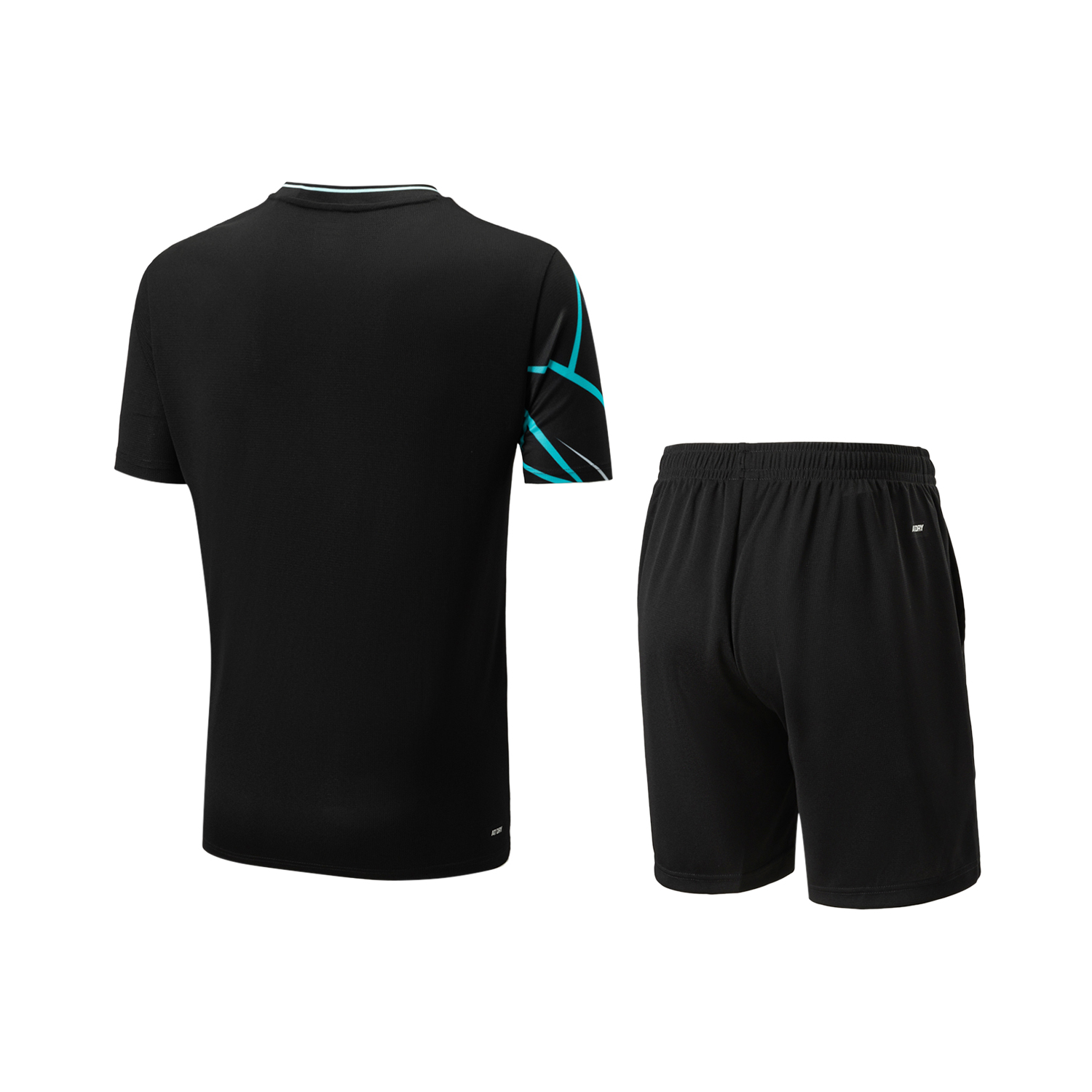 Li Ning Badminton Collection Badminton Jersey Set Unisex Black