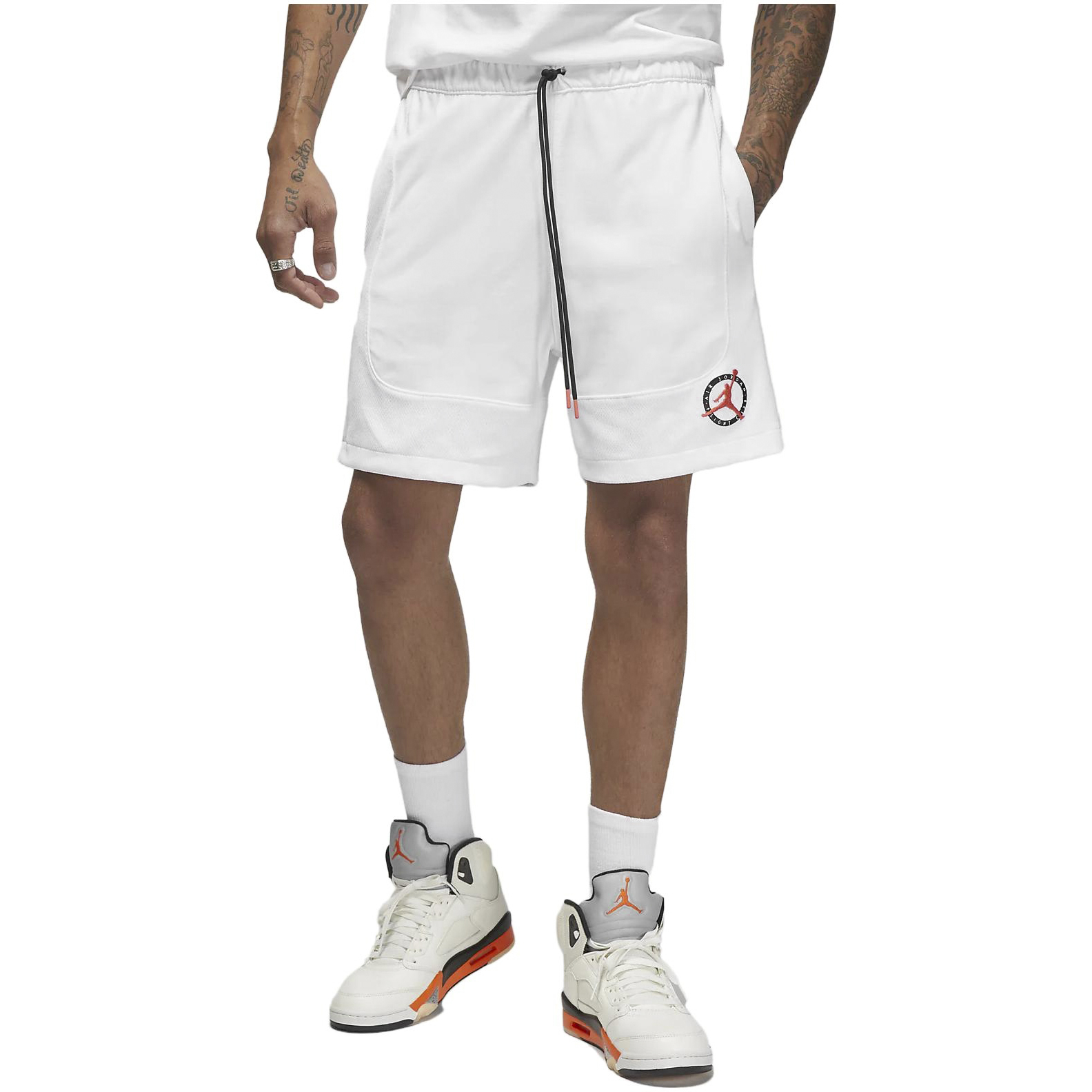 Jordan Flight MVP Sports Shorts Men’s White Moderate
