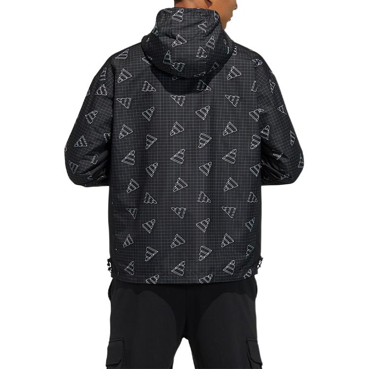 Мужская куртка adidas (черная) — фото 3