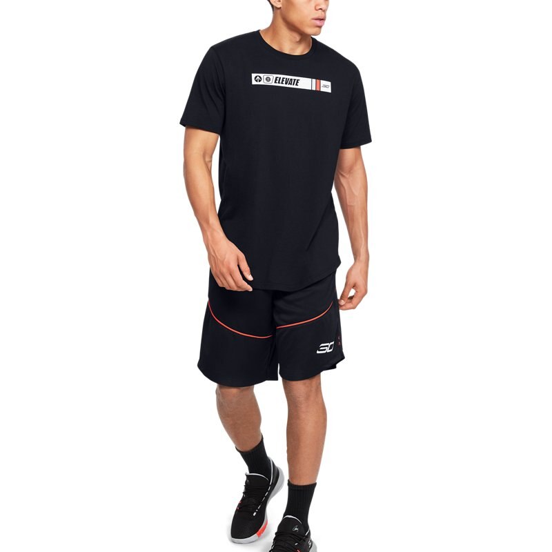 Мужская футболка Under Armour (черная) — фото 3