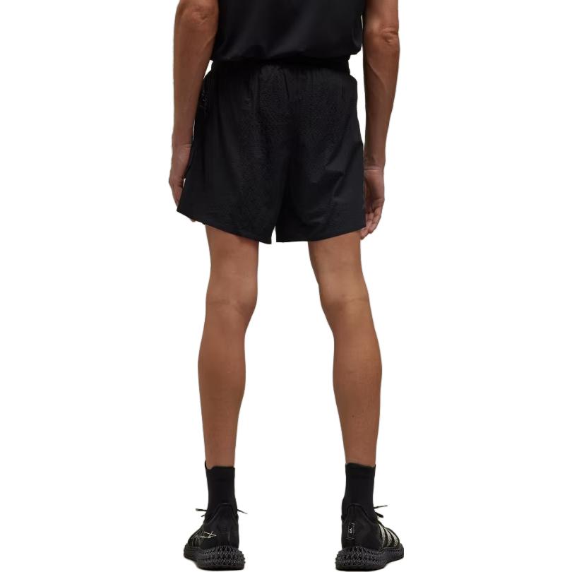 Y-3 logo-print elasticated-waist shorts