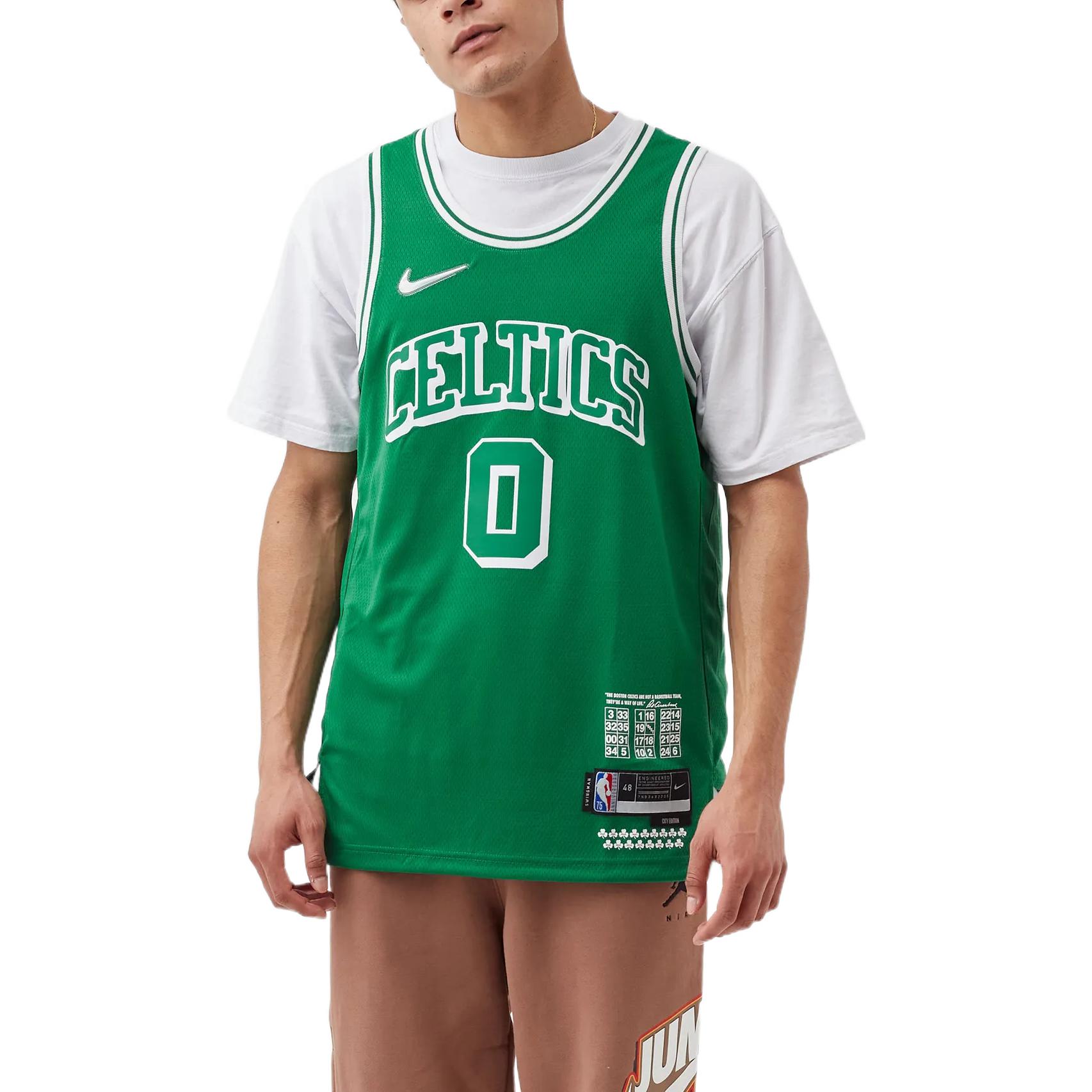 Nike Boston Celtics Jayson Tatum City Edition Swingman Jersey