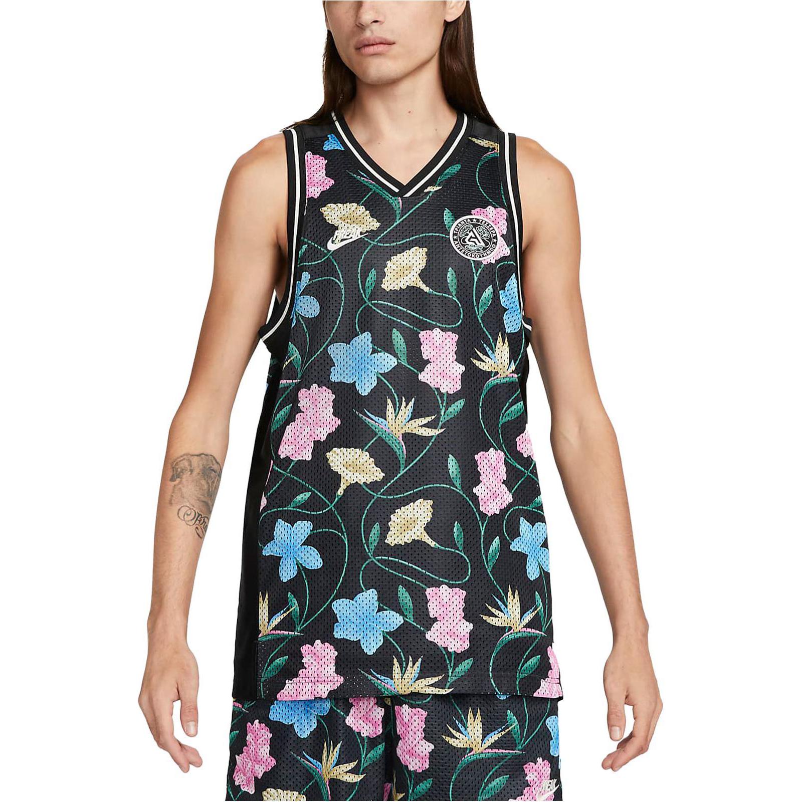 Nike Basketball Jerseys Men’s Black Moderate Straight Fit