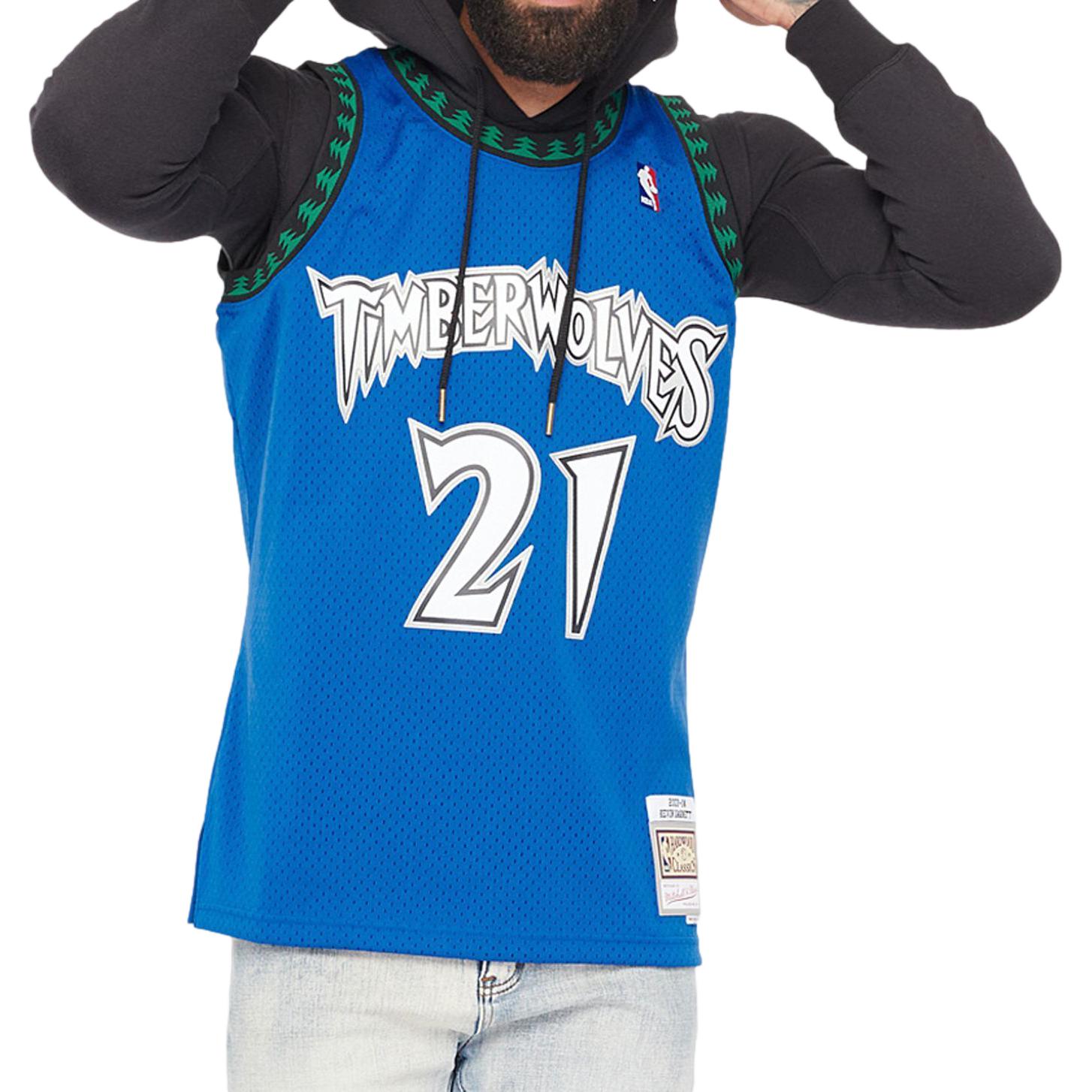 Mitchell Ness Basketball Jersey Unisex Royal Blue