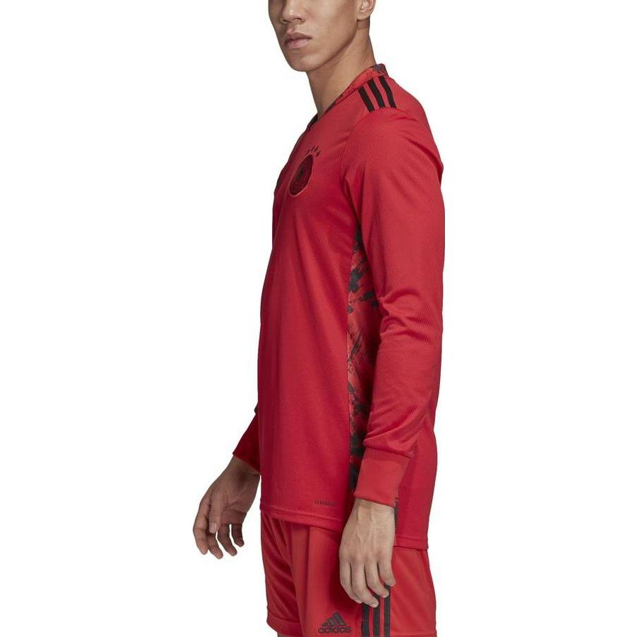 Adidas UEFA European Football Championship Germany Team Soccer Jerseys Men’s Red Moderate Straight Fit