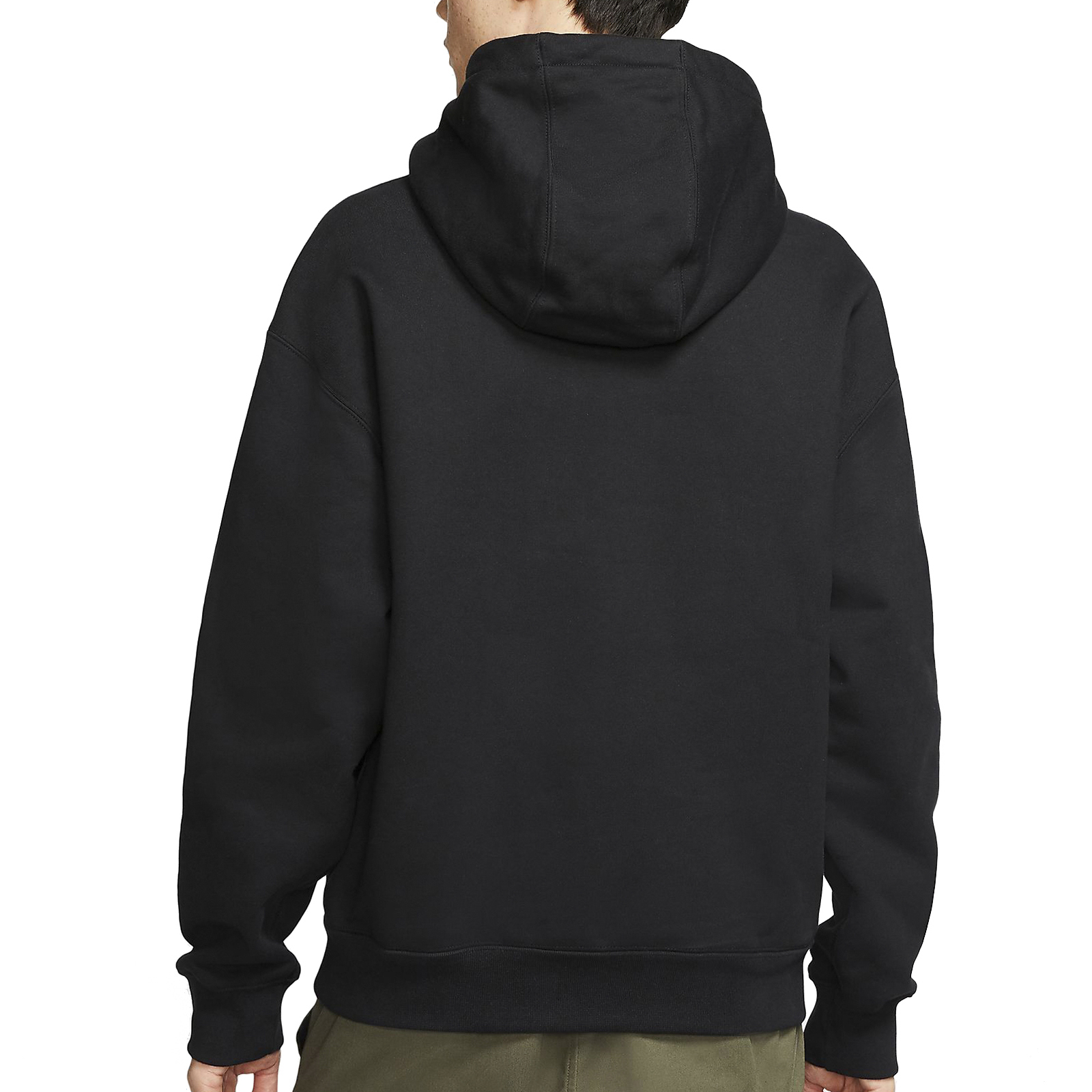Мужское худи Nike Lab Plain Hoodie (черное) — фото 5