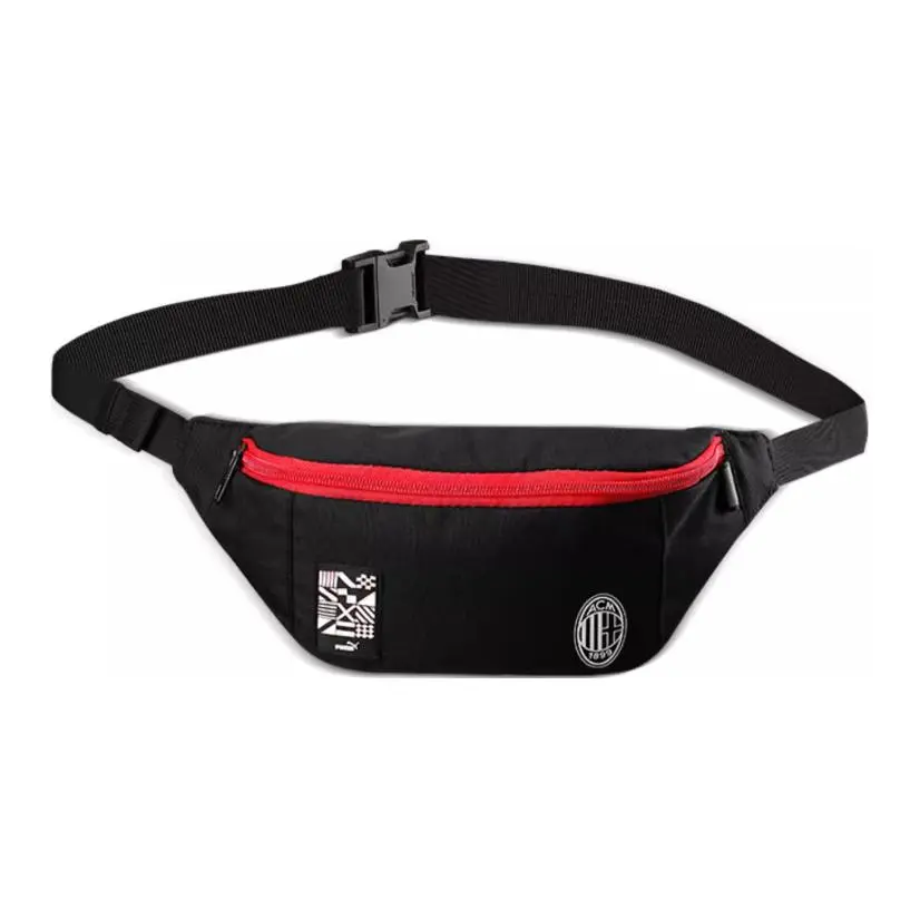 PUMA AC Beige Blue Collaboration Fabric Fanny Pack Regular Unisex Black
