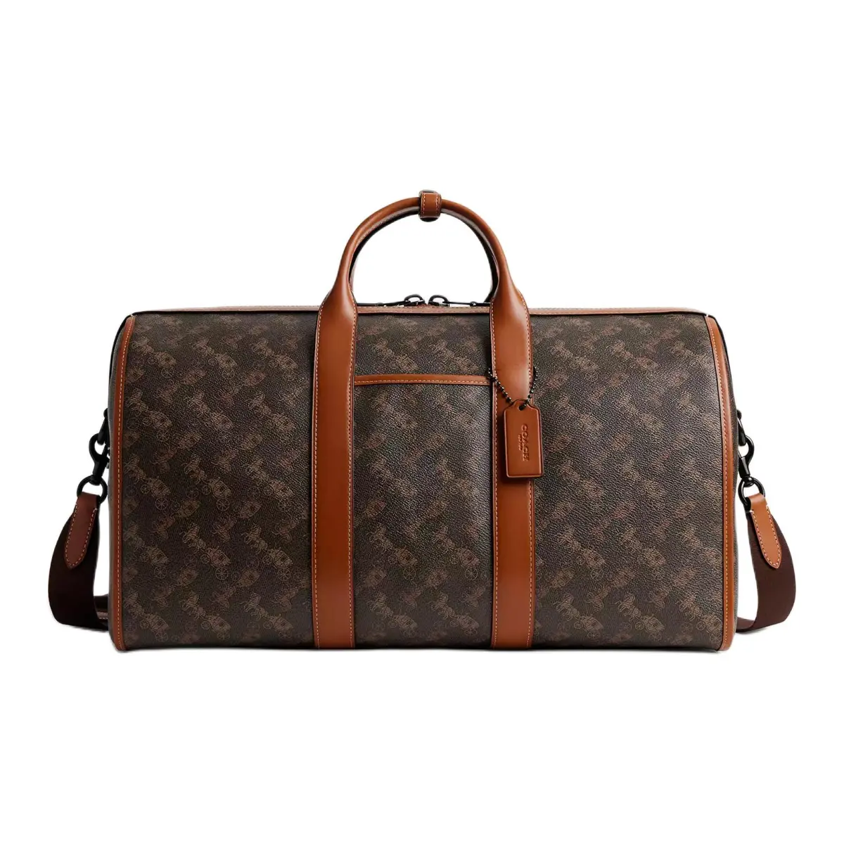 COACH Gotham Coated Canvas Portable One Shoulder Travel Bag Men's