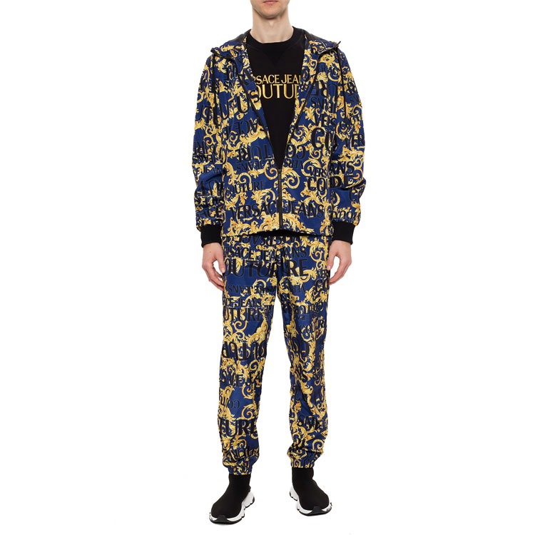 Мужские штаны Versace JEANS COUTURE Logo (синий) — фото 5