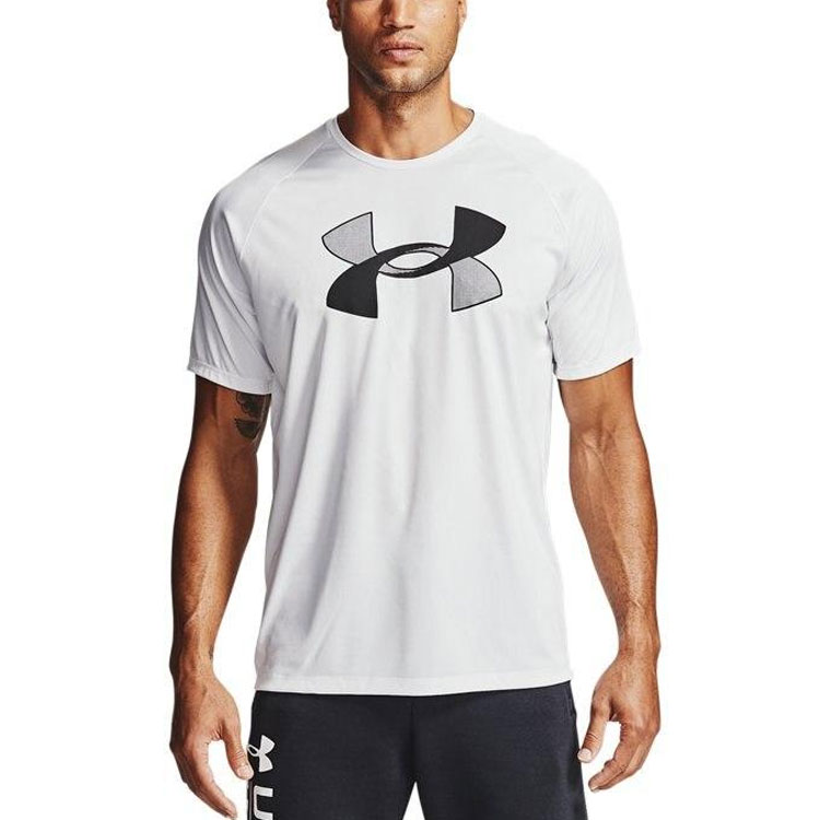 Мужская футболка Under Armour Logo (белая) — фото 3