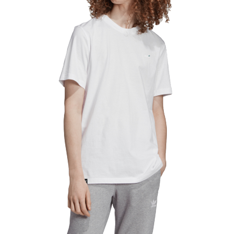 Мужская футболка adidas originals (белая) — фото 3