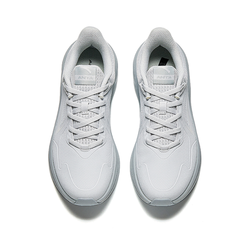 Anta Running Collection Slip Resistant Abrasion Resistant Low top Running Shoes Women’s Gray