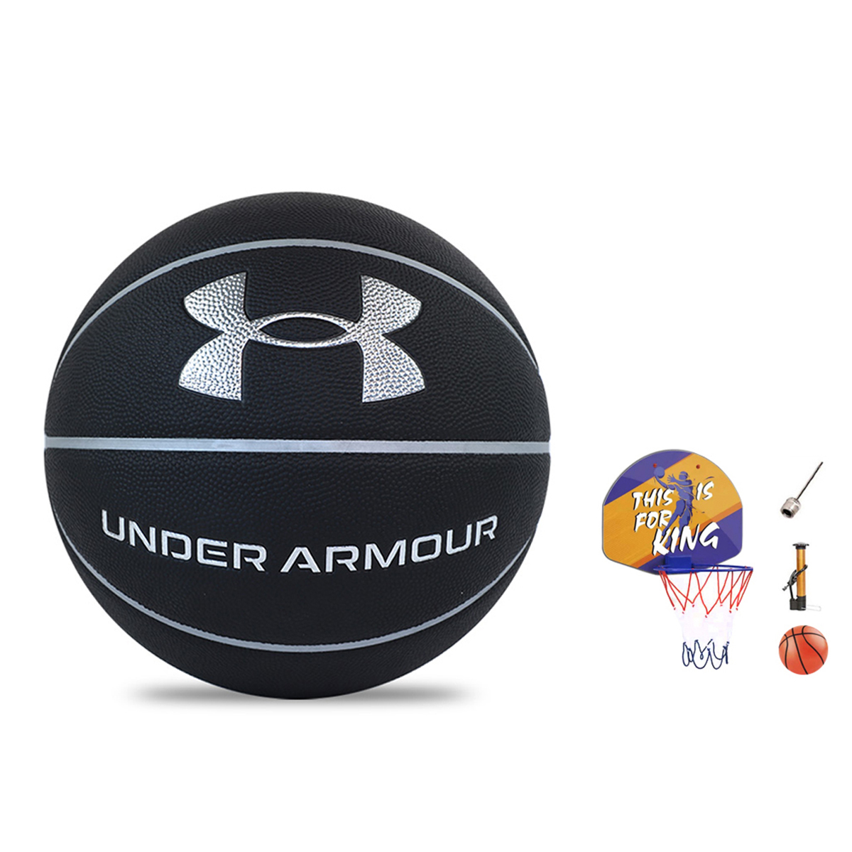 Under Armour Pu Basketball Black Size 7 Ball Training Unisex