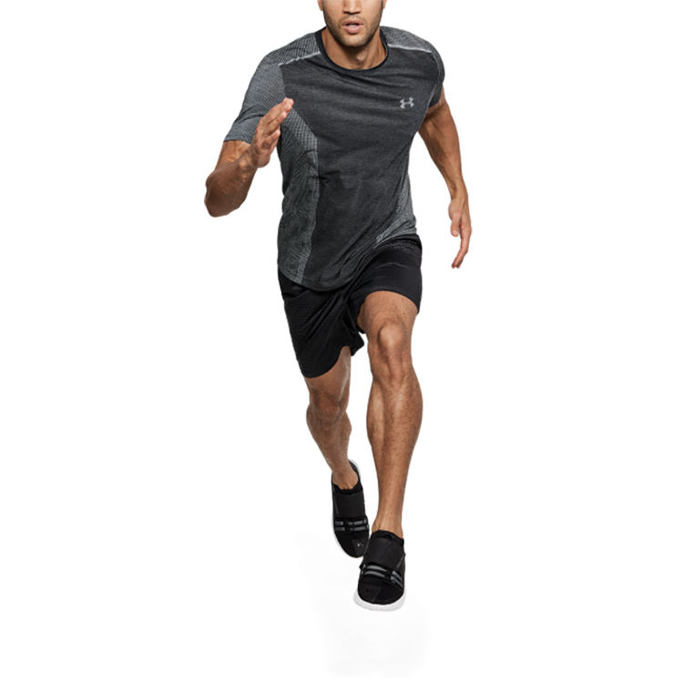 Мужская футболка Under Armour Under Armour T (темно-серая) — фото 3