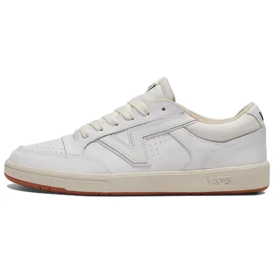 Lowland Vans Leather ComfyCush 'Vintage Sport - White'