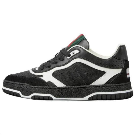 GUCCI Skateboard Shoes Women's Low-Top Black