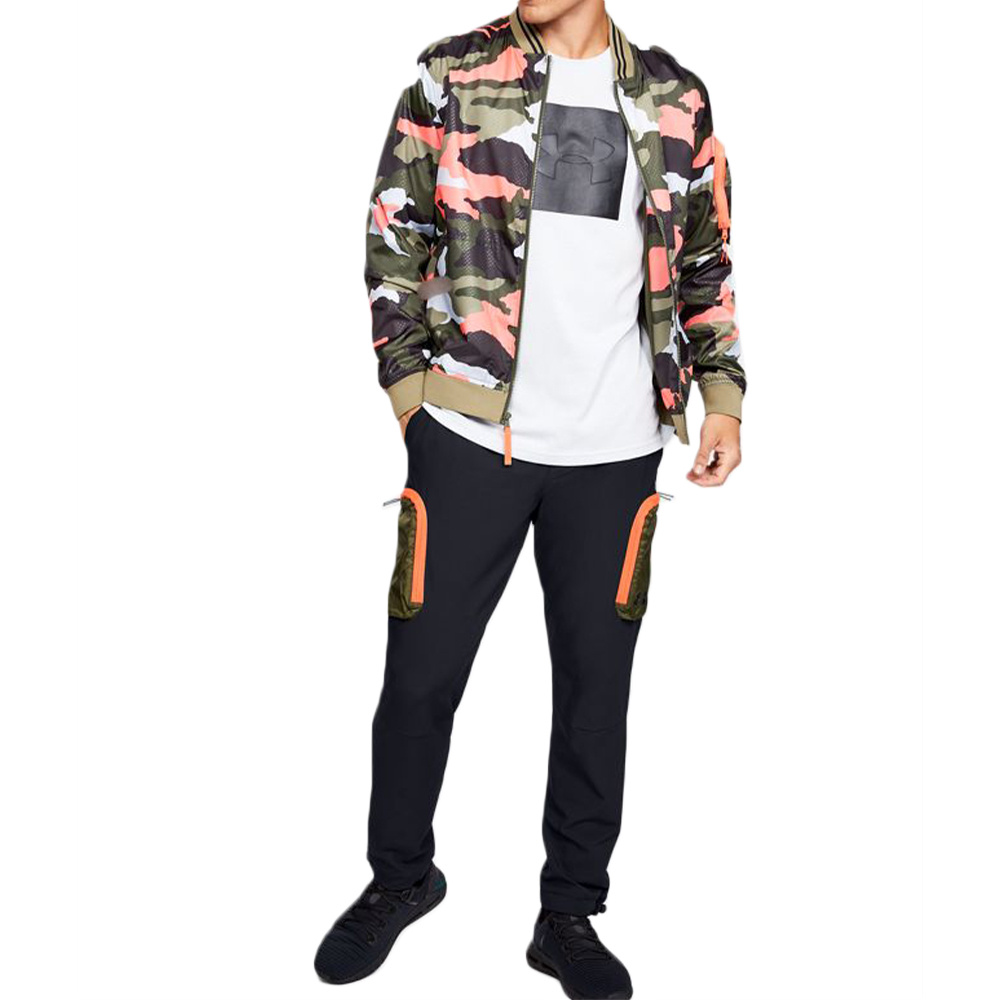 Мужские штаны Under Armour Under Armour Unstoppable Camo Cargo (черный) — фото 4