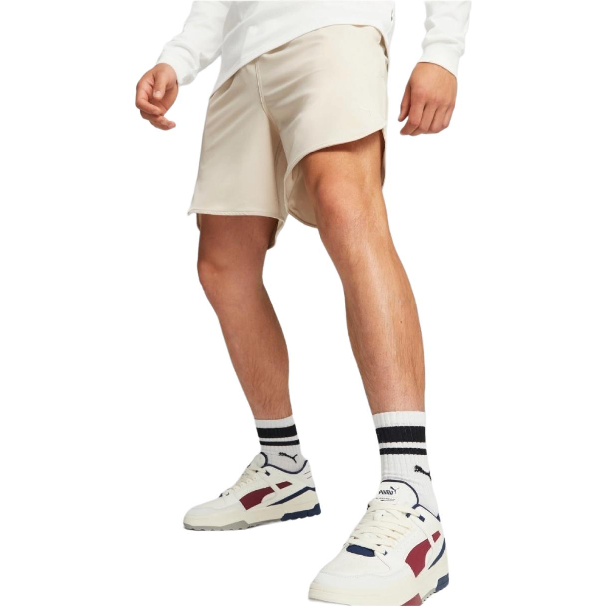 PUMA MMQ Sports Shorts Unisex Oat Moderate