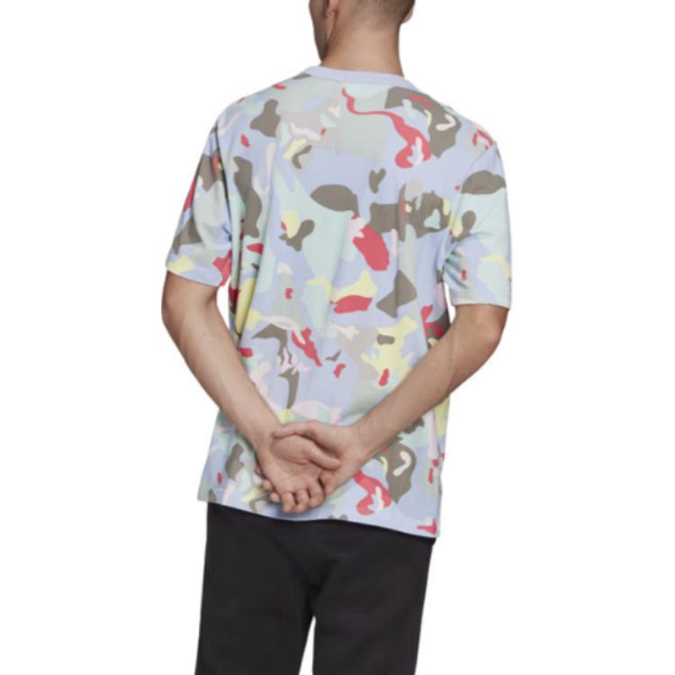 Мужская футболка adidas originals Fs Grp Aop Fs Grp Aop LogoT (белая) — фото 3
