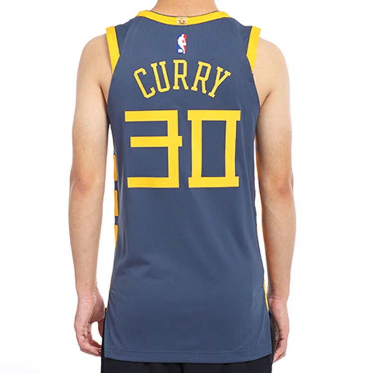 Мужские футболка Nike NBA AU (синий) — фото 5