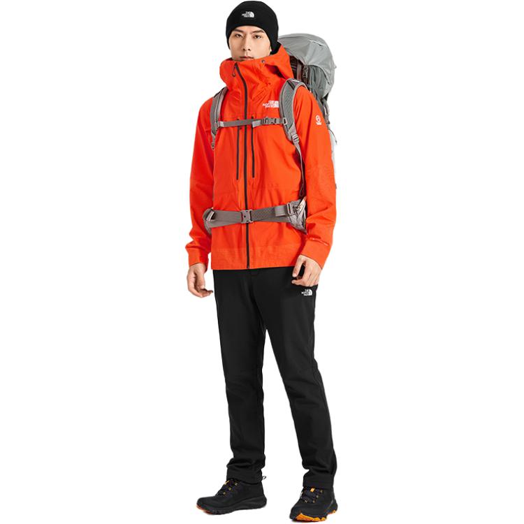 Мужская куртка The North Face (оранжевая) — фото 4