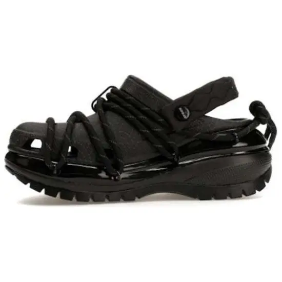 Crocs Classic Mega Crush Clog Rauw Alejandro Black