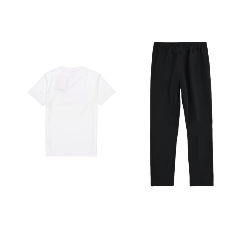 Li Ning Casual Sportswear Men’s Crew Neck Moderate