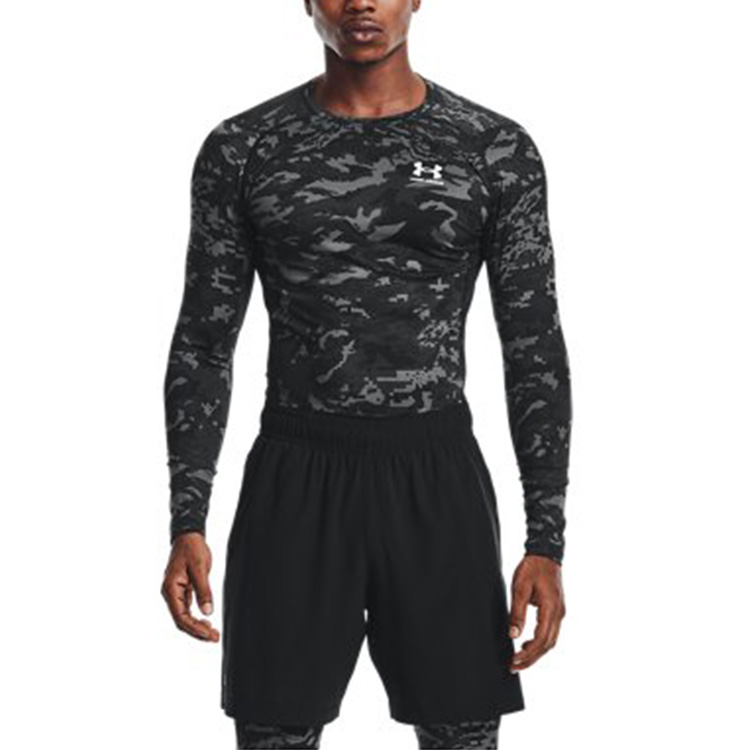 Under Armour HeatGear Fitness Clothing Men’s Black Moderate