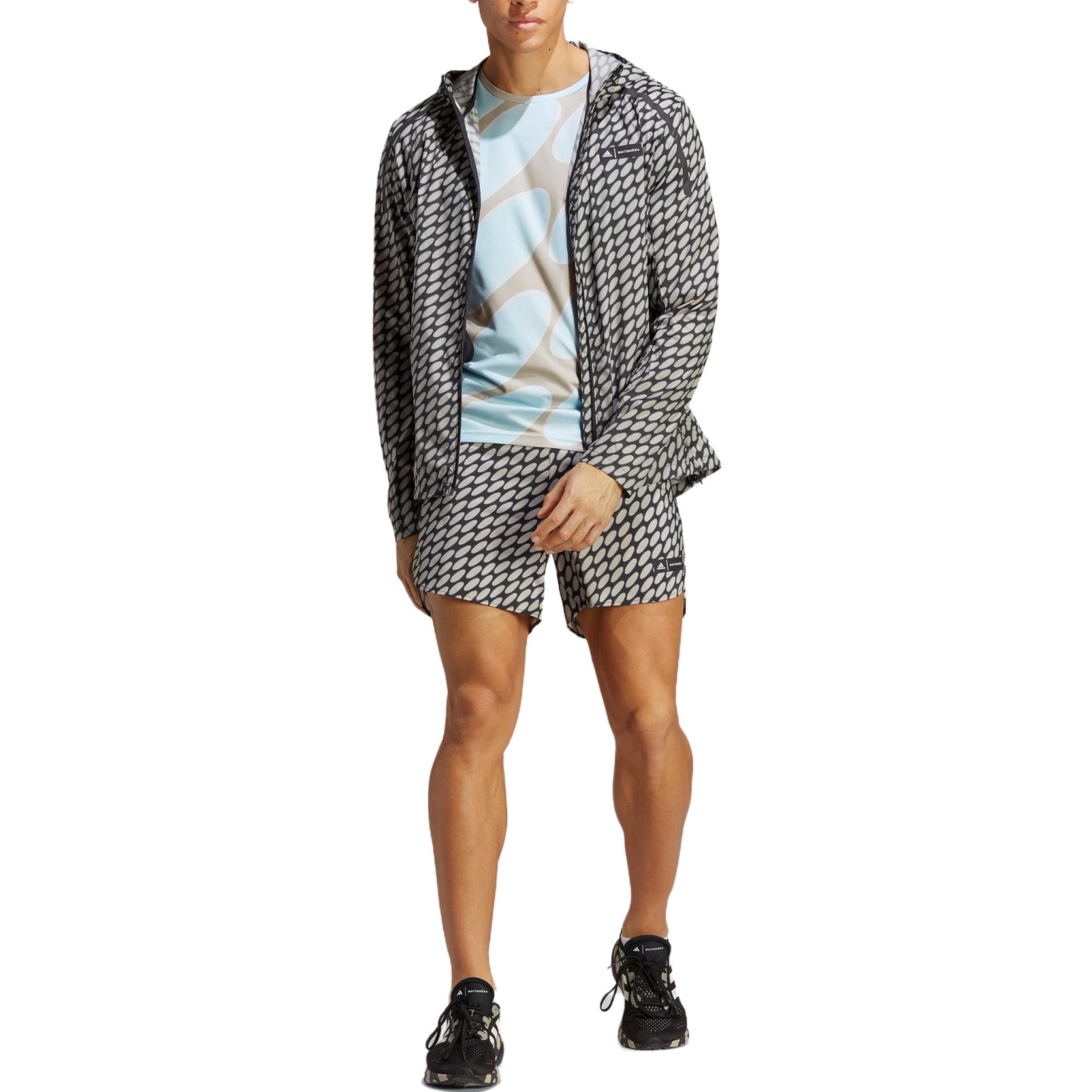 Adidas x Adidas X Marimekko Running Shorts Men’s Preppy Silver Gray