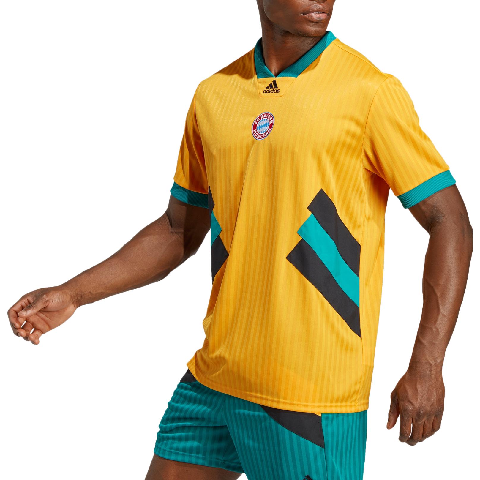Adidas SS23 Soccer Jersey Men’s Semi Fluorescent Gold