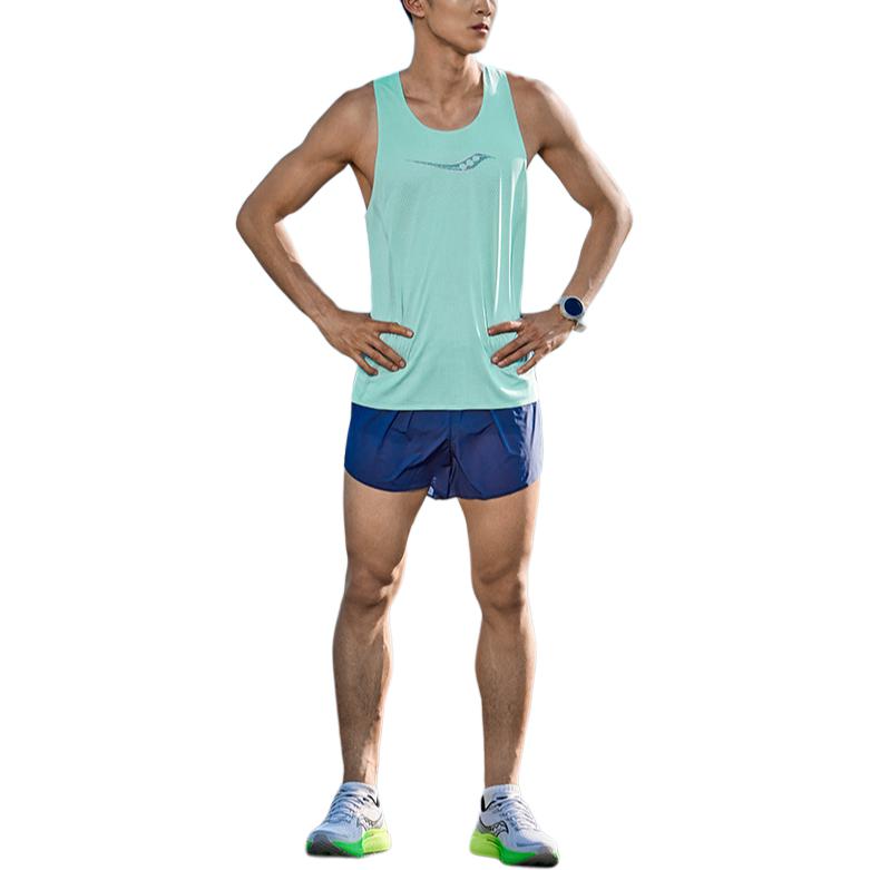 Saucony Running Tank Top Men’s Bottle Ink Blue