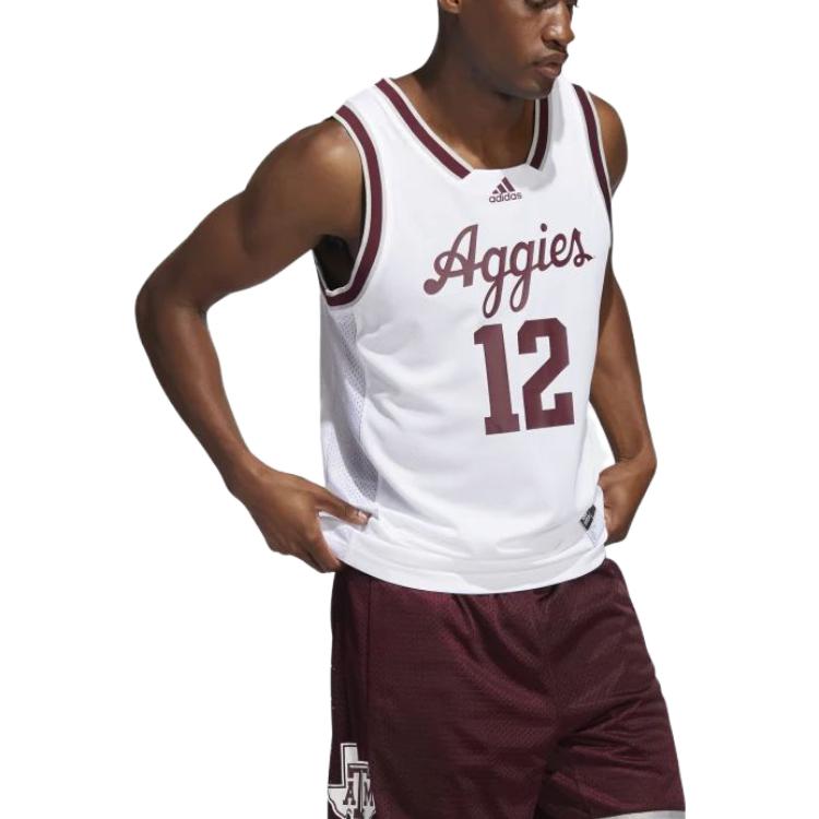 Adidas Free Shipping With AdiClub Texas A&M Swingman Jersey