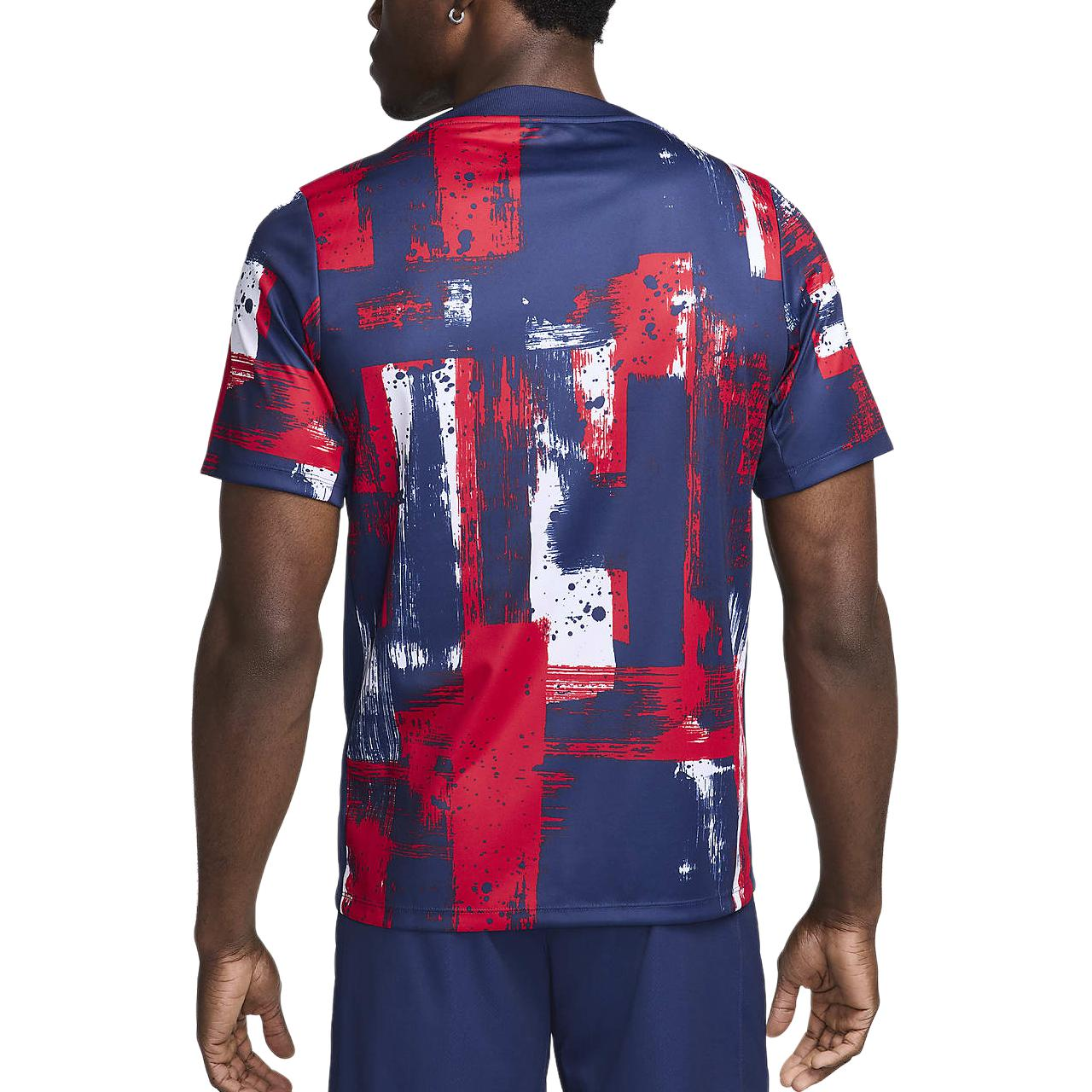 Nike Paris Saint Germain Academy Pro Home Men’s Nike Dri FIT Soccer Pre Match Short Sleeve Top