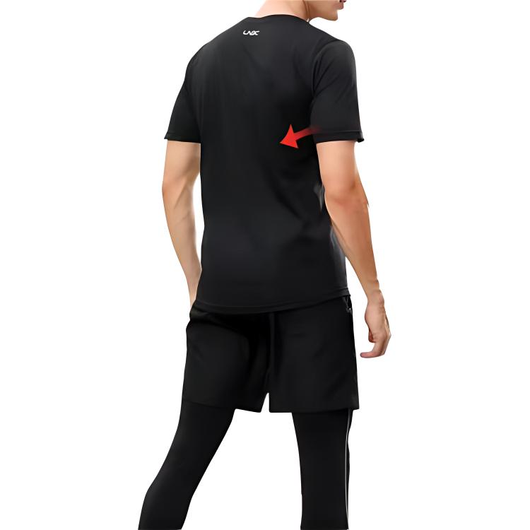 Li Ning Casual Sportswear Men’s Crew Neck Moderate