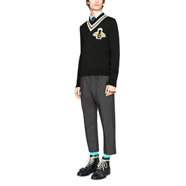 Свитер Gucci SS21 (черный) — фото 6
