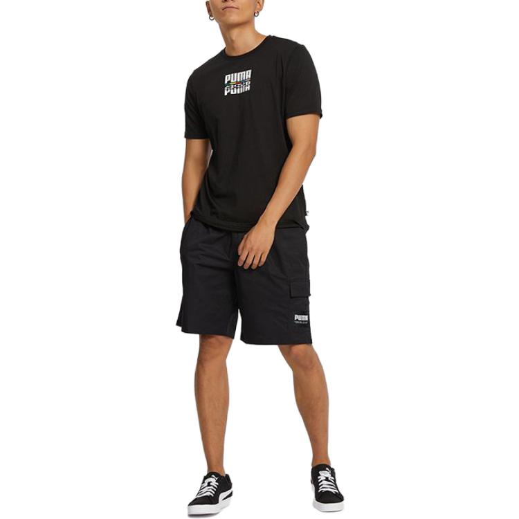 Мужская футболка PUMA T (черная) — фото 6