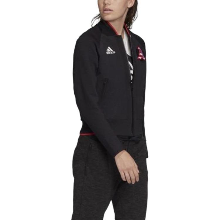 Женская куртка adidas W Vrct JK (черная) — фото 7