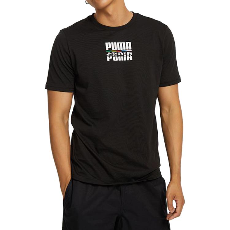 Мужская футболка PUMA T (черная) — фото 3