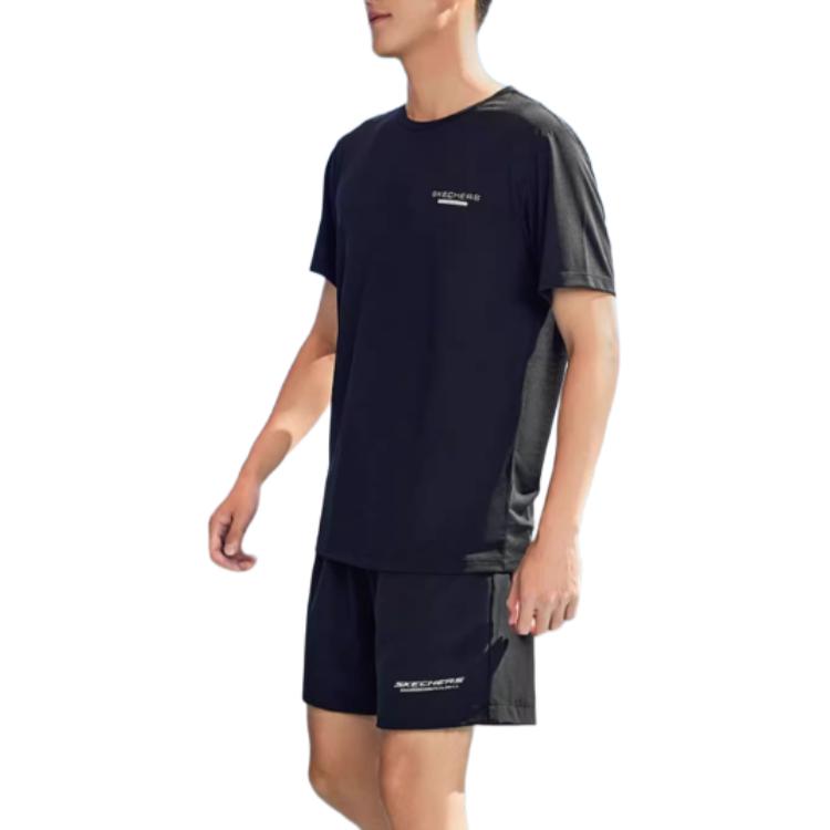 Skechers SS24 T Shirt Men’s Carbon Black