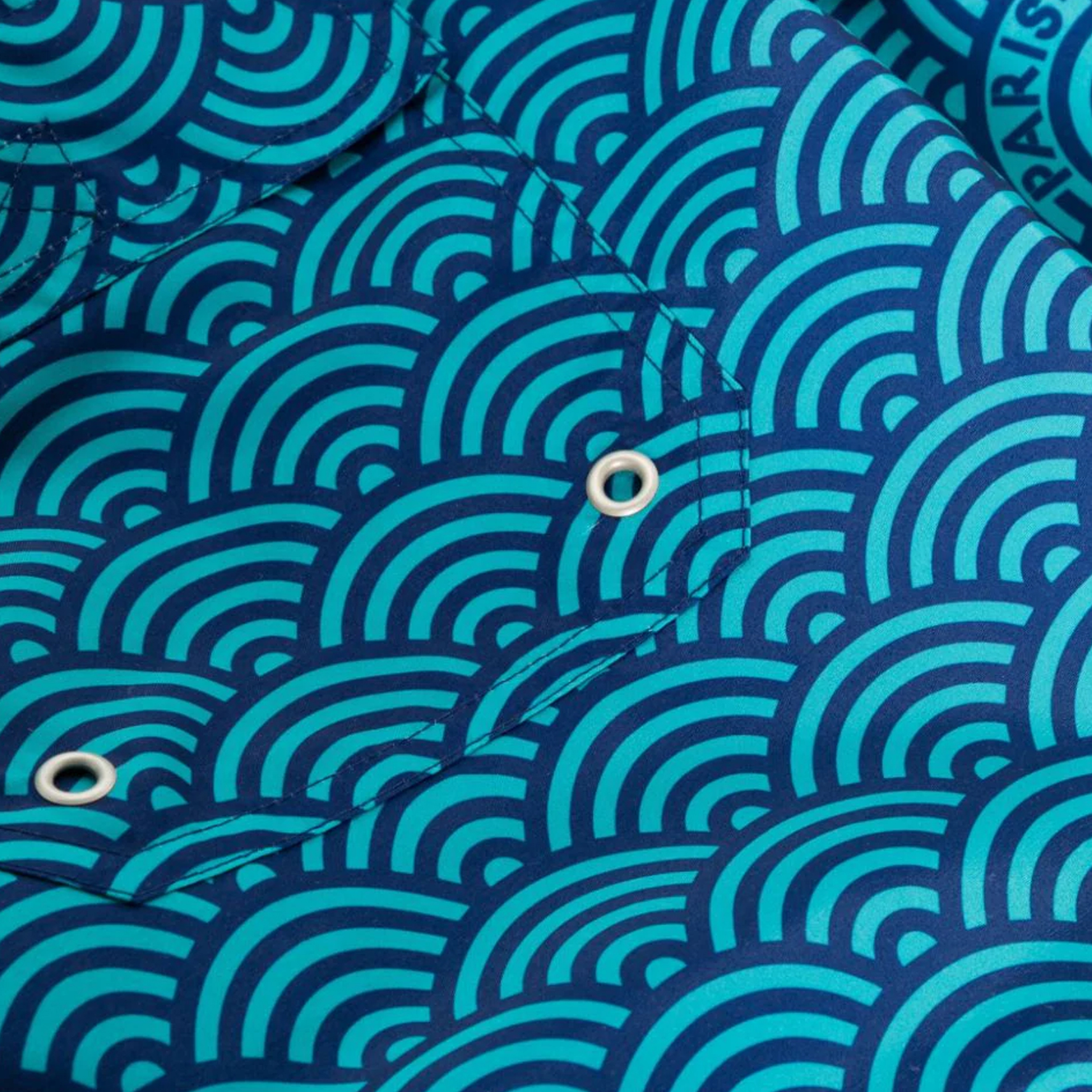 Kenzo Seigaiha-print swim shorts