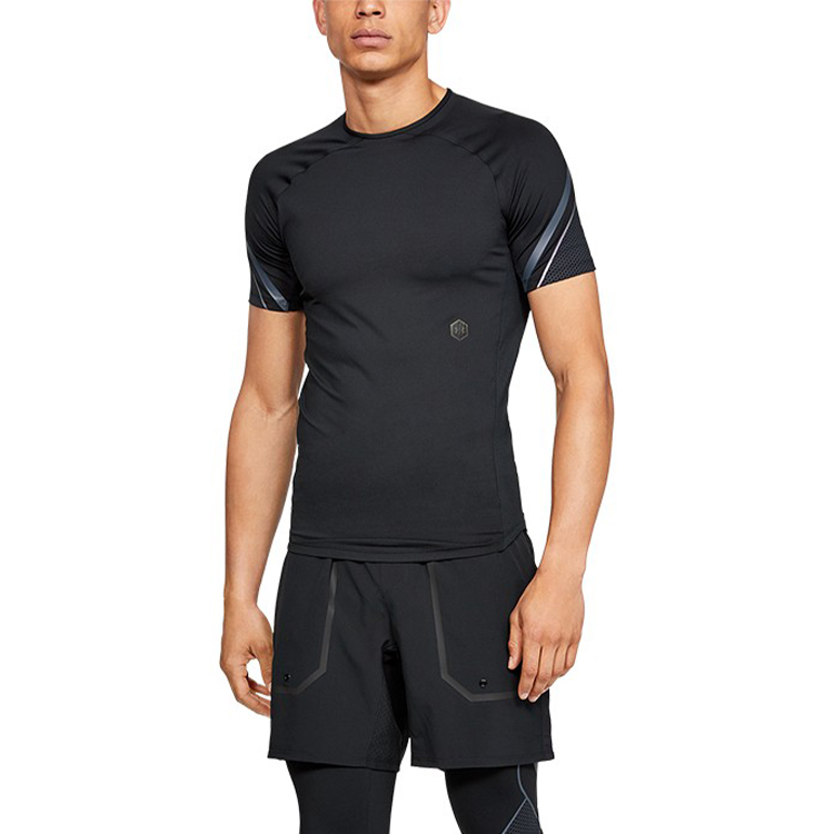 Under Armour RUSH Fitness Clothing Men’s Black Moderate