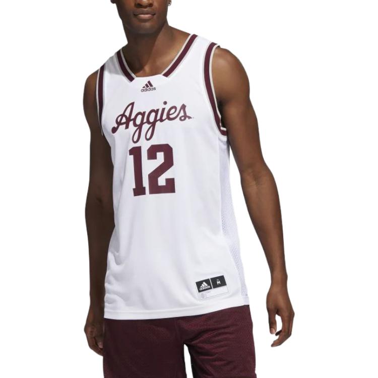 Adidas Free Shipping With AdiClub Texas A&M Swingman Jersey