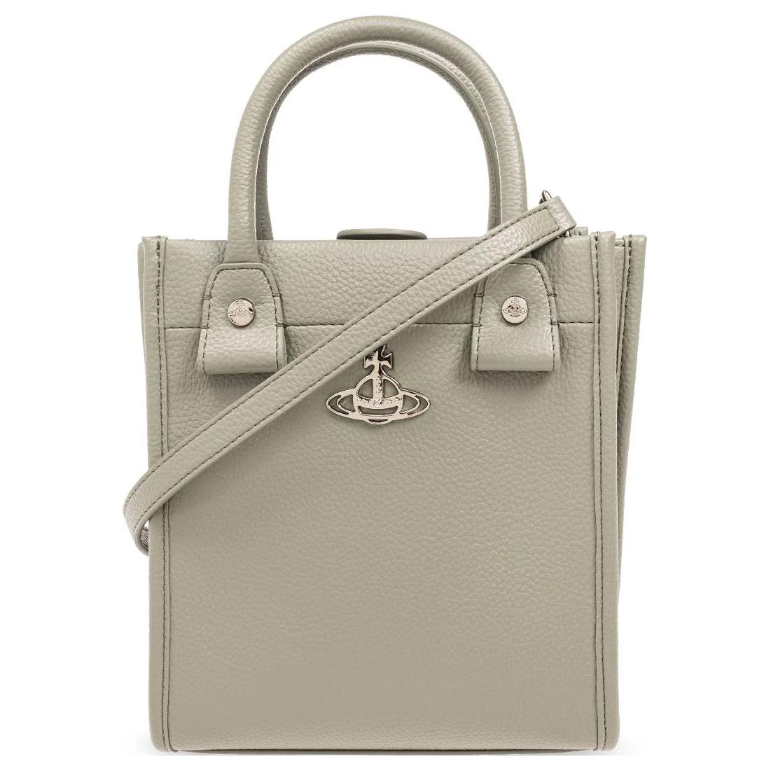 Женская сумка Vivienne Westwood Teddy (серая)