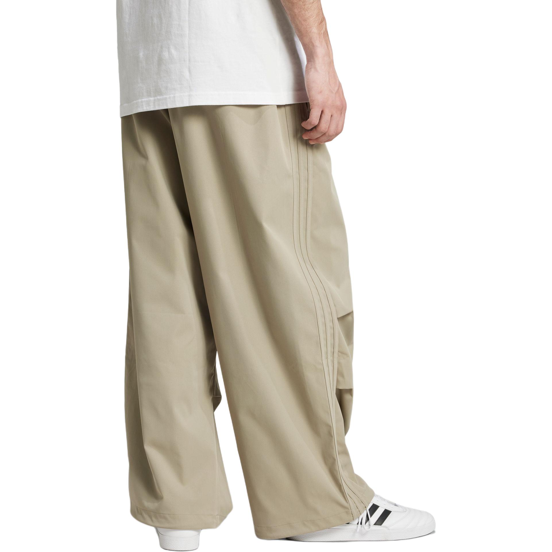 Adidas Originals Parachute TRACKSUIT BOTTOMS Sports Pants Men’s Pebble Silver Gray